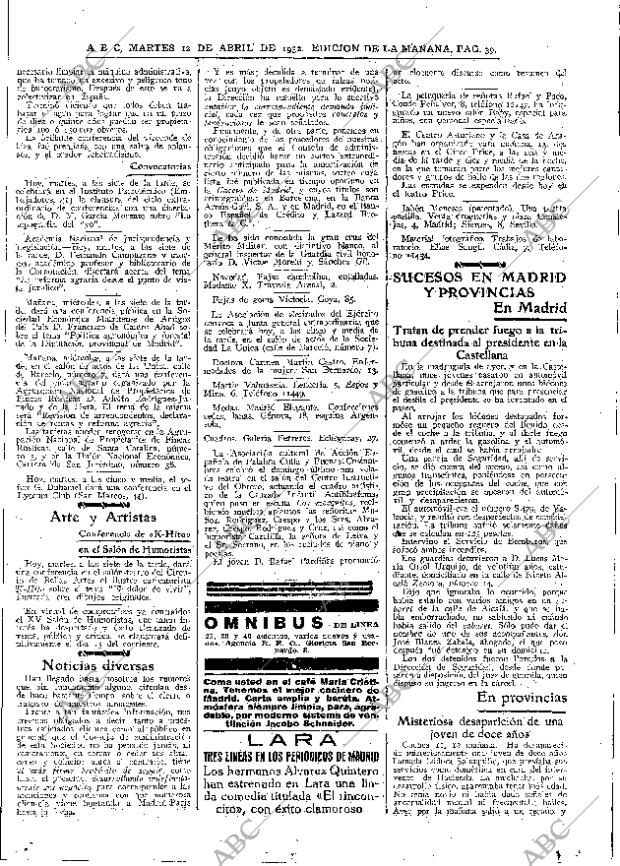 ABC MADRID 12-04-1932 página 39