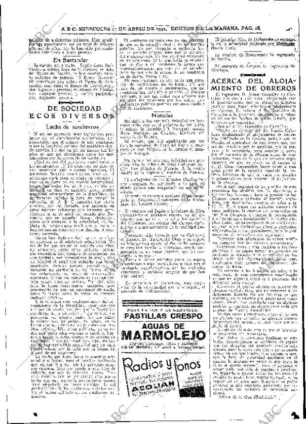 ABC MADRID 13-04-1932 página 18