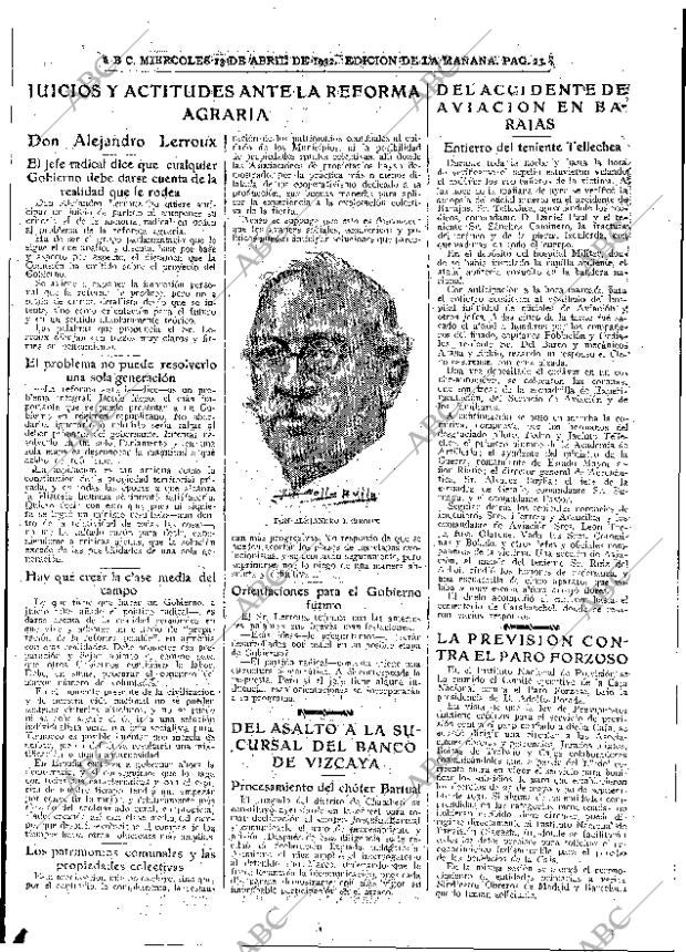 ABC MADRID 13-04-1932 página 23