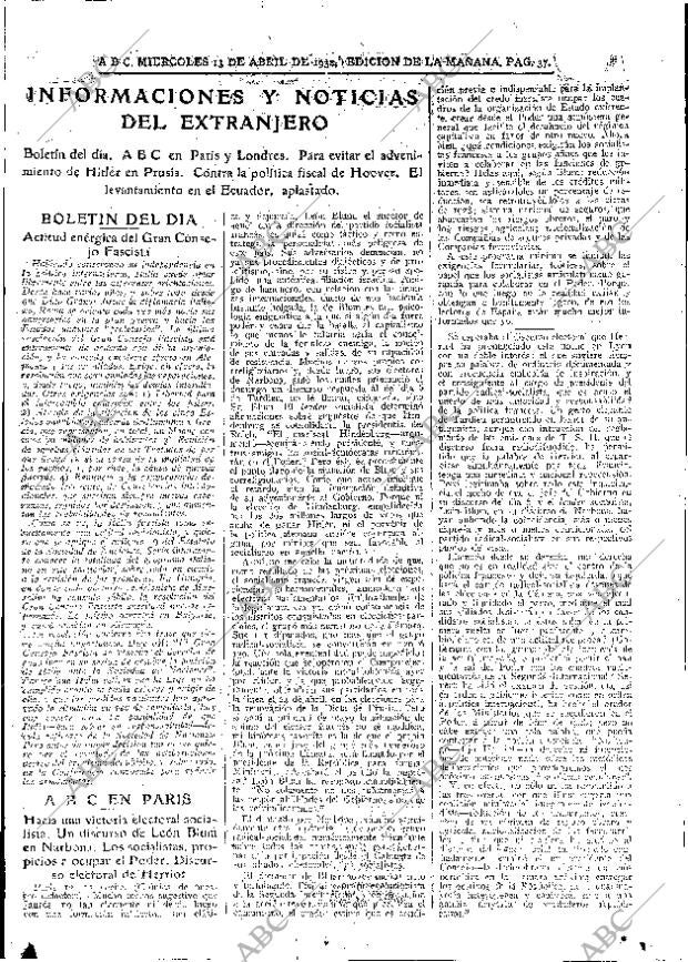 ABC MADRID 13-04-1932 página 37