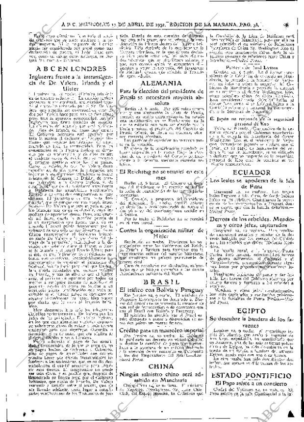 ABC MADRID 13-04-1932 página 38