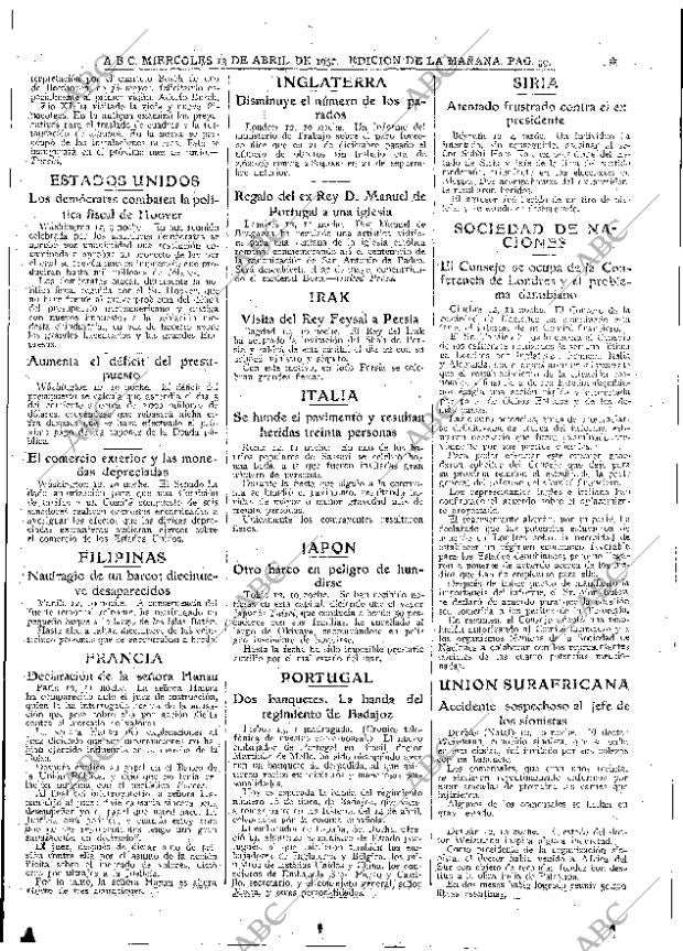 ABC MADRID 13-04-1932 página 39