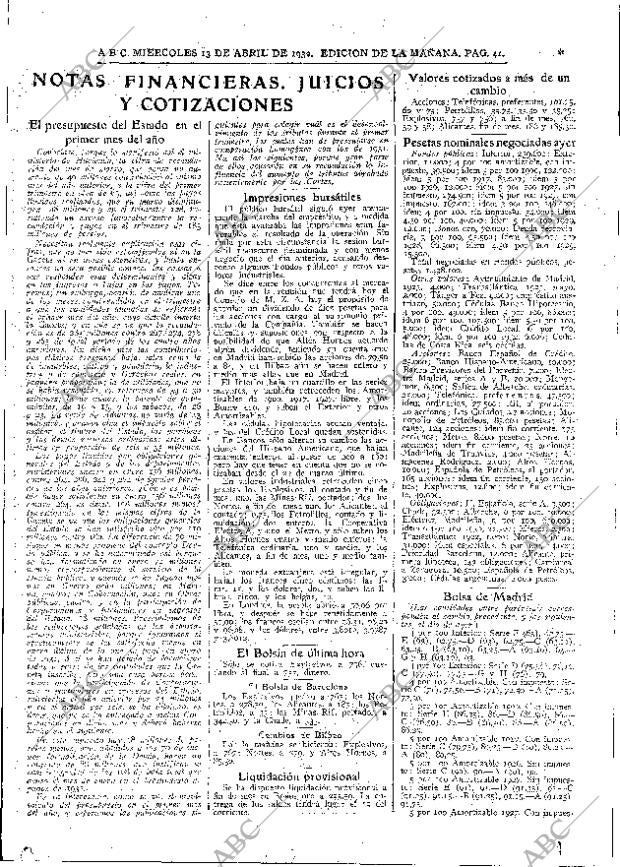 ABC MADRID 13-04-1932 página 41