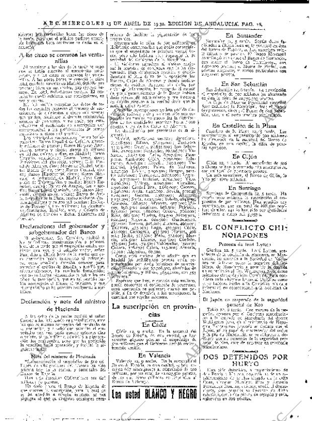 ABC SEVILLA 13-04-1932 página 16