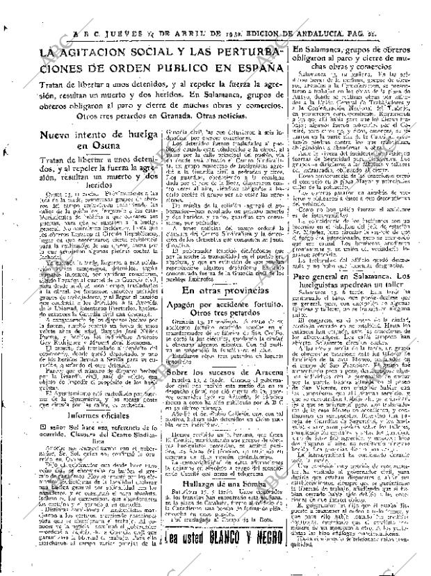 ABC SEVILLA 14-04-1932 página 21