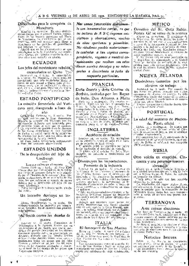 ABC MADRID 15-04-1932 página 34