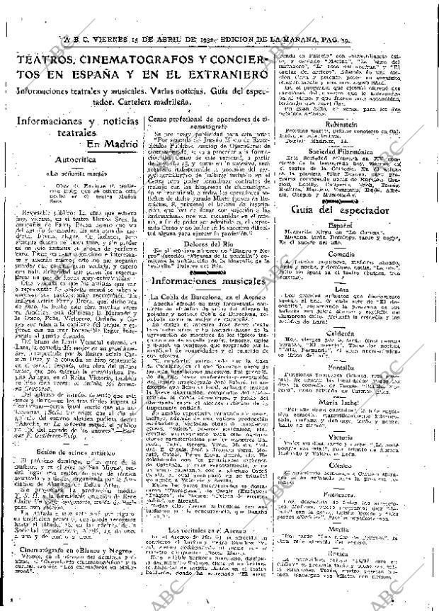 ABC MADRID 15-04-1932 página 39
