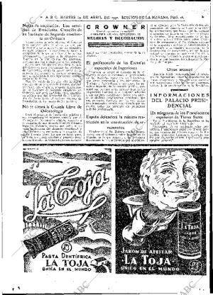 ABC MADRID 19-04-1932 página 16