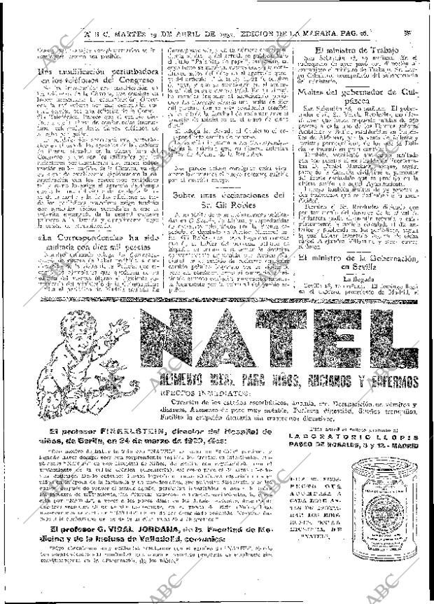 ABC MADRID 19-04-1932 página 26