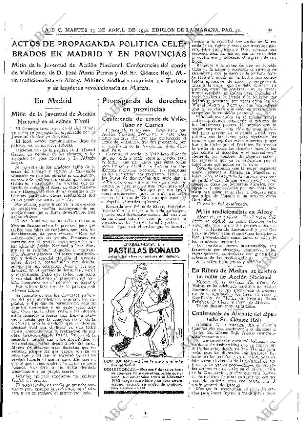 ABC MADRID 19-04-1932 página 31