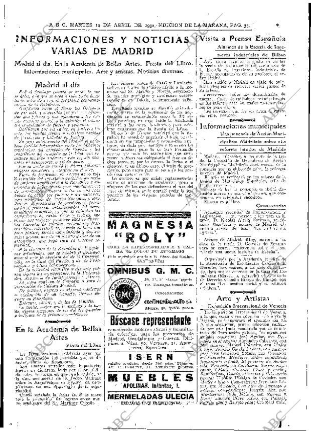ABC MADRID 19-04-1932 página 35