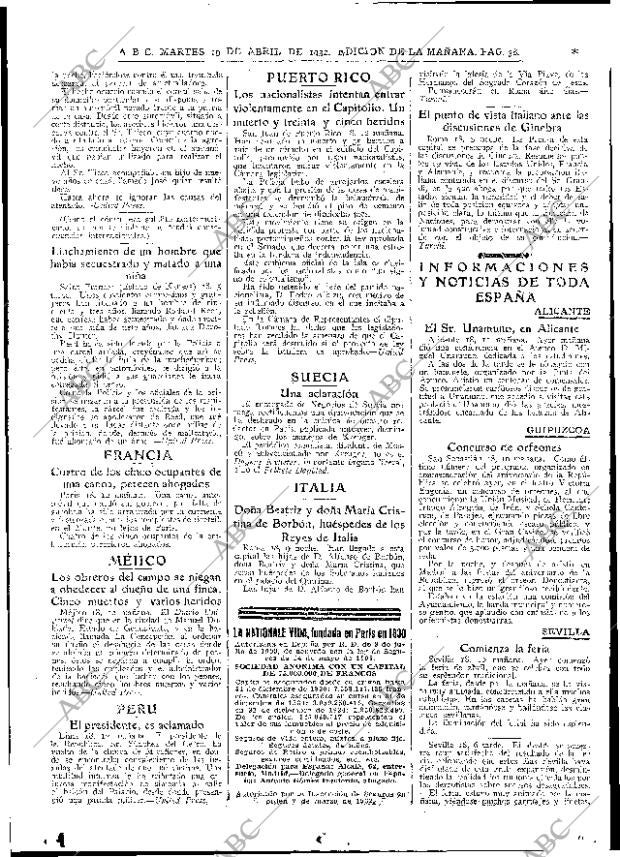 ABC MADRID 19-04-1932 página 38