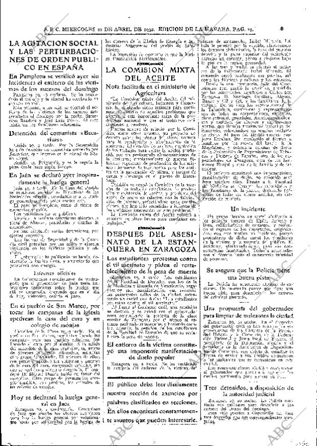 ABC MADRID 20-04-1932 página 19