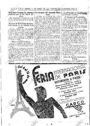 ABC MADRID 21-04-1932 página 16