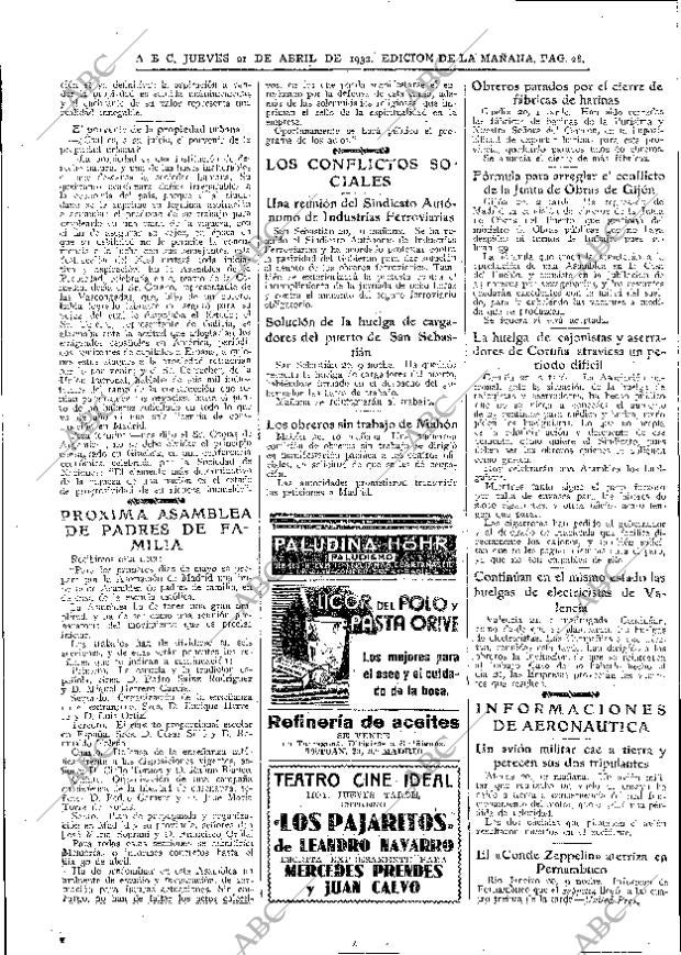 ABC MADRID 21-04-1932 página 28
