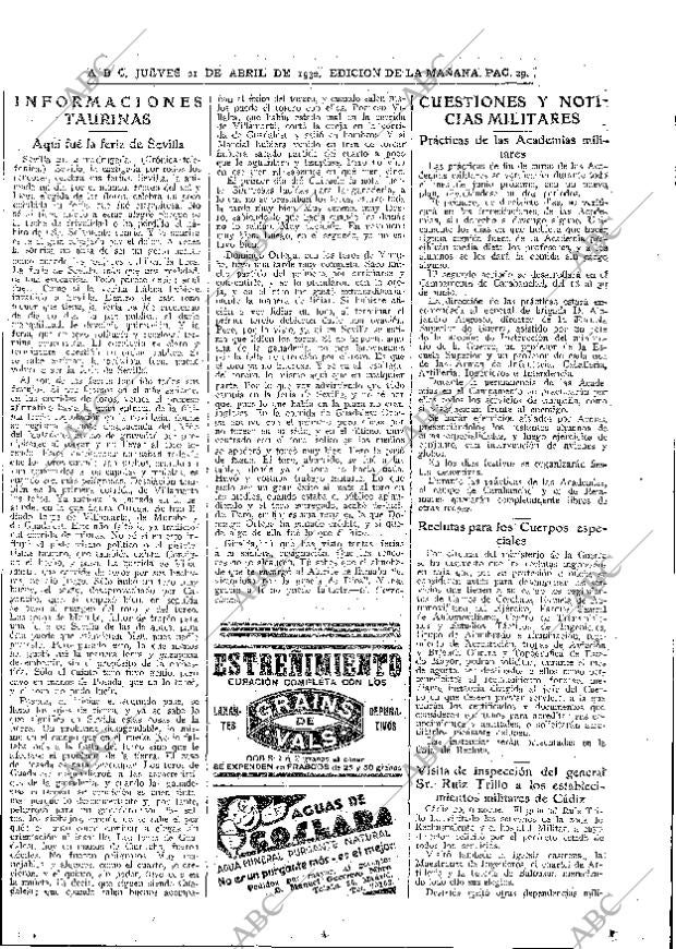 ABC MADRID 21-04-1932 página 29