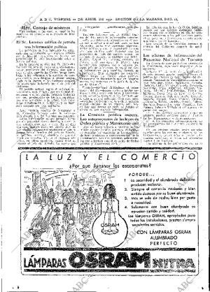 ABC MADRID 22-04-1932 página 18