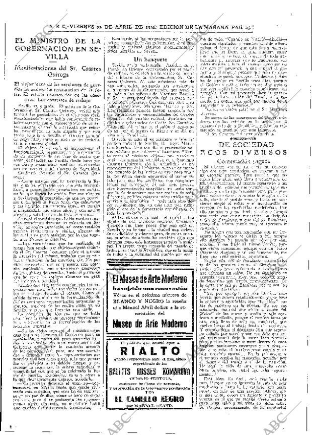 ABC MADRID 22-04-1932 página 25