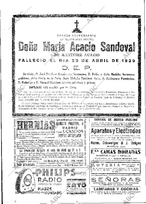 ABC MADRID 22-04-1932 página 50