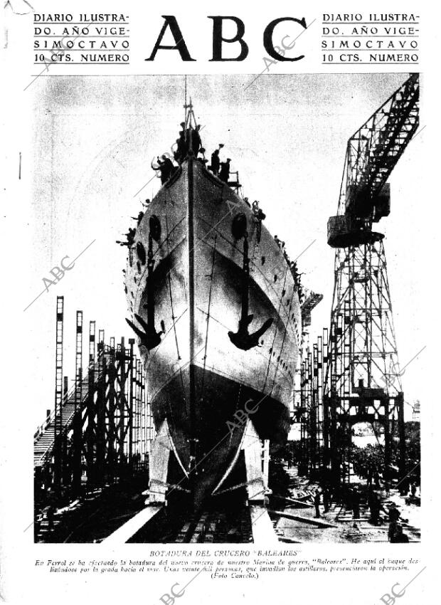 ABC MADRID 23-04-1932 página 1