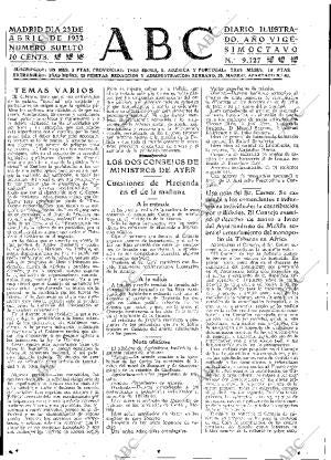 ABC MADRID 23-04-1932 página 15