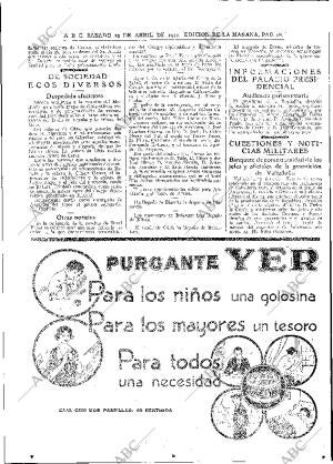 ABC MADRID 23-04-1932 página 18