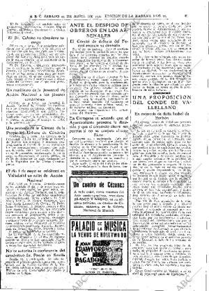 ABC MADRID 23-04-1932 página 21