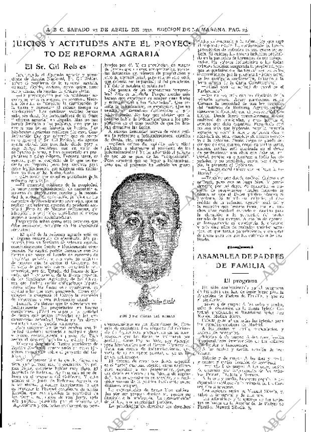 ABC MADRID 23-04-1932 página 23