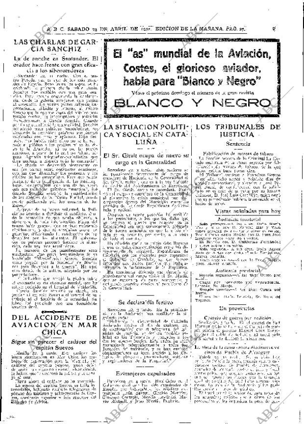 ABC MADRID 23-04-1932 página 27