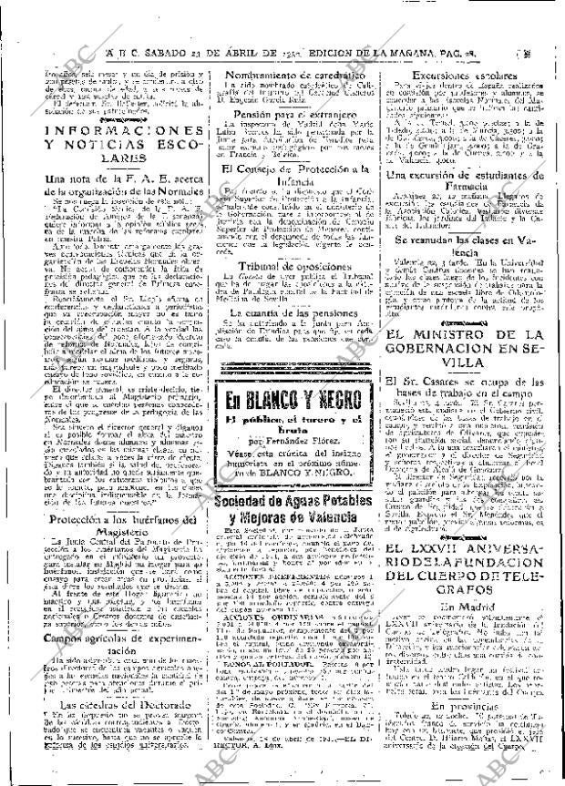 ABC MADRID 23-04-1932 página 28