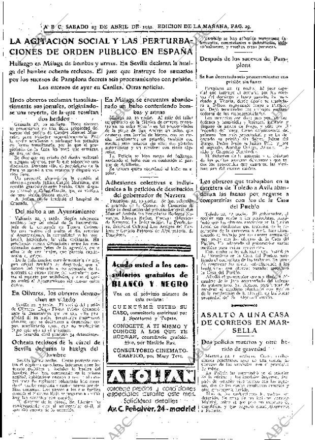 ABC MADRID 23-04-1932 página 29