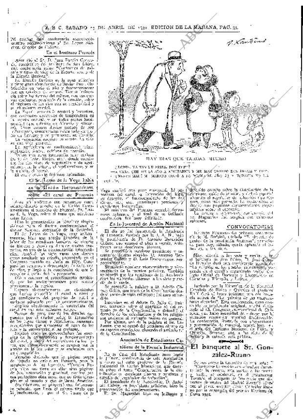 ABC MADRID 23-04-1932 página 33