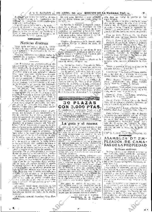 ABC MADRID 23-04-1932 página 34