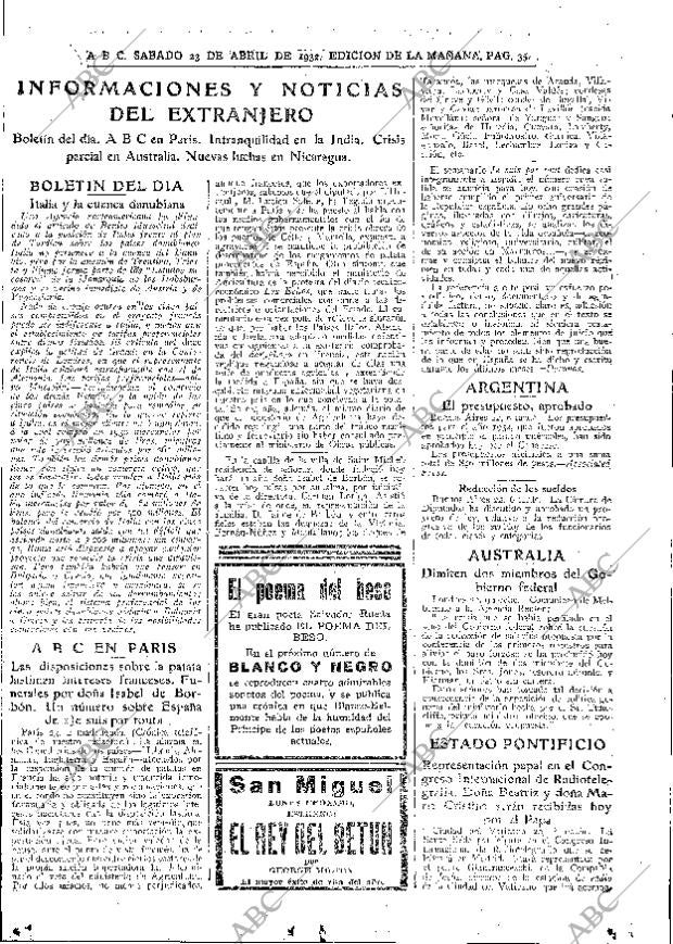 ABC MADRID 23-04-1932 página 35