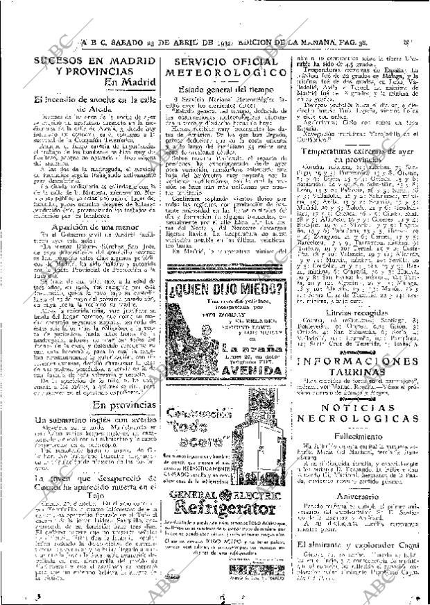 ABC MADRID 23-04-1932 página 38