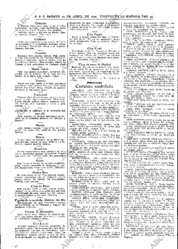 ABC MADRID 23-04-1932 página 44