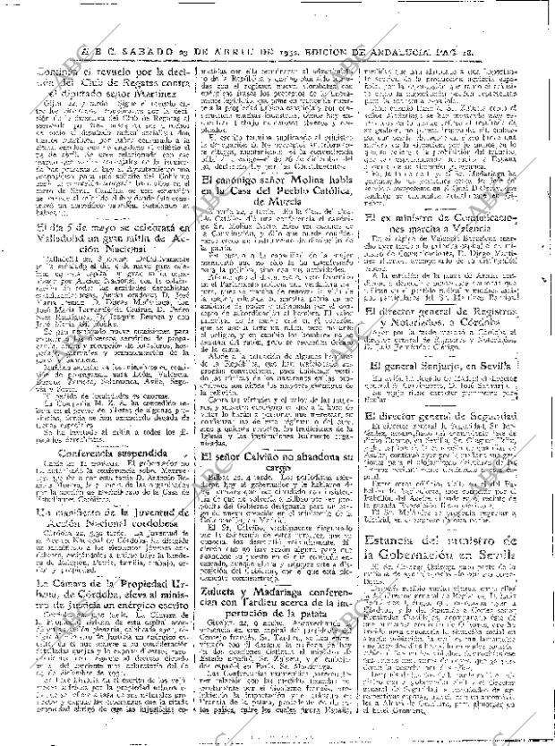 ABC SEVILLA 23-04-1932 página 18