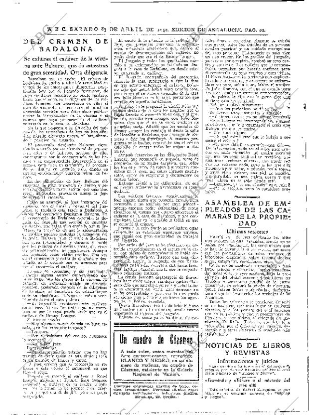 ABC SEVILLA 23-04-1932 página 22