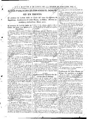 ABC SEVILLA 26-04-1932 página 21