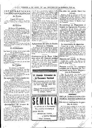 ABC MADRID 29-04-1932 página 25