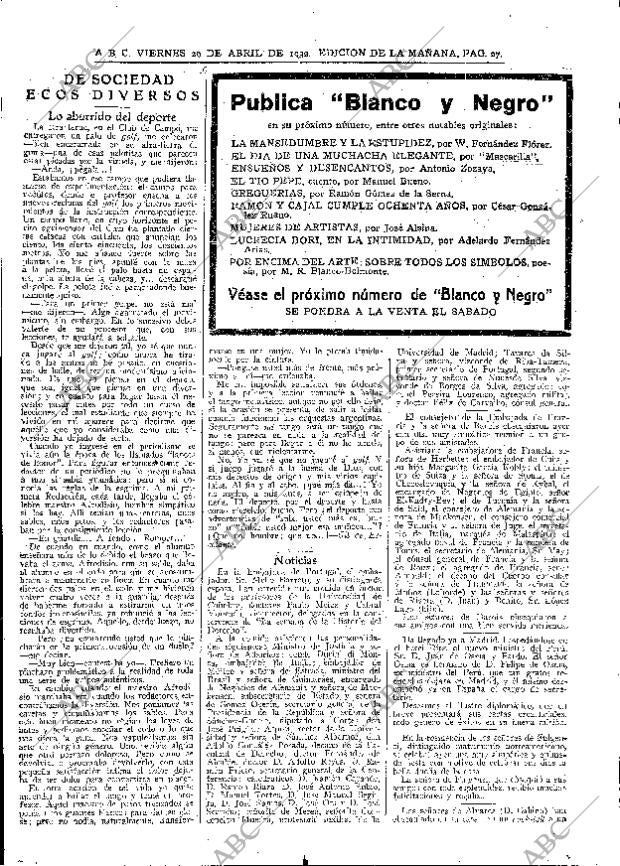 ABC MADRID 29-04-1932 página 27