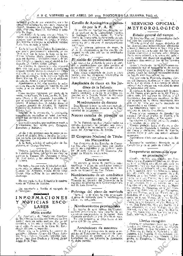 ABC MADRID 29-04-1932 página 28