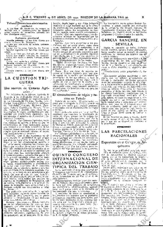 ABC MADRID 29-04-1932 página 35
