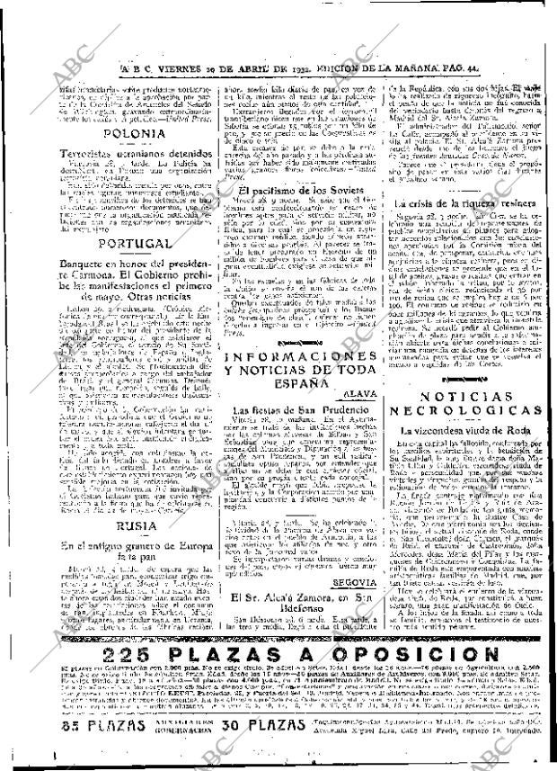 ABC MADRID 29-04-1932 página 44