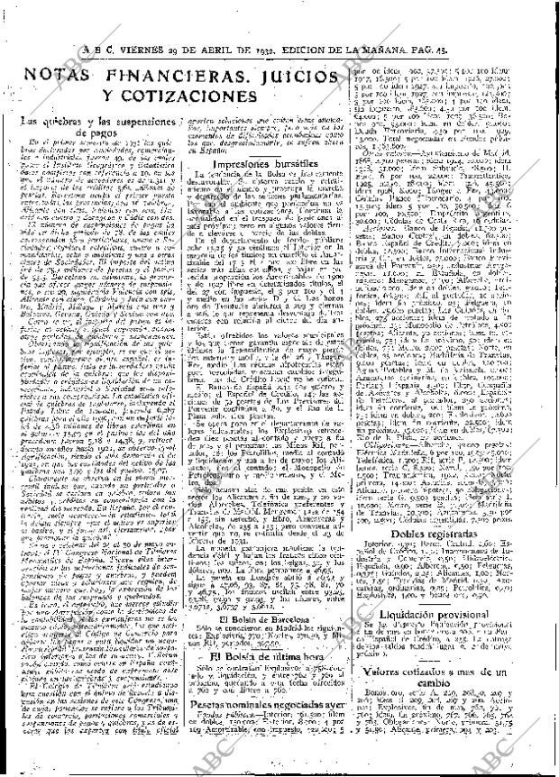 ABC MADRID 29-04-1932 página 45
