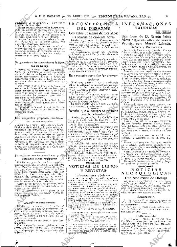 ABC MADRID 30-04-1932 página 20