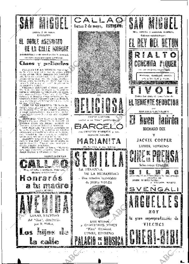 ABC MADRID 30-04-1932 página 22