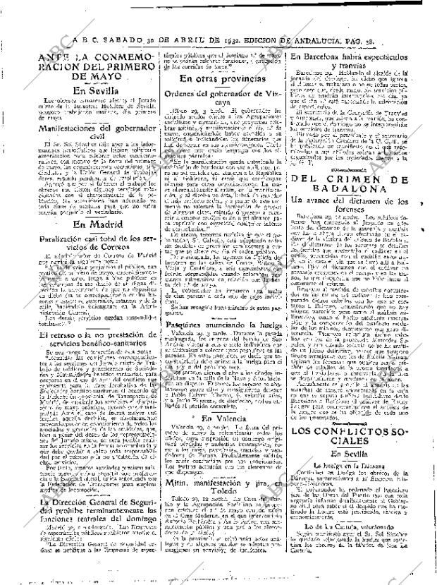 ABC SEVILLA 30-04-1932 página 38