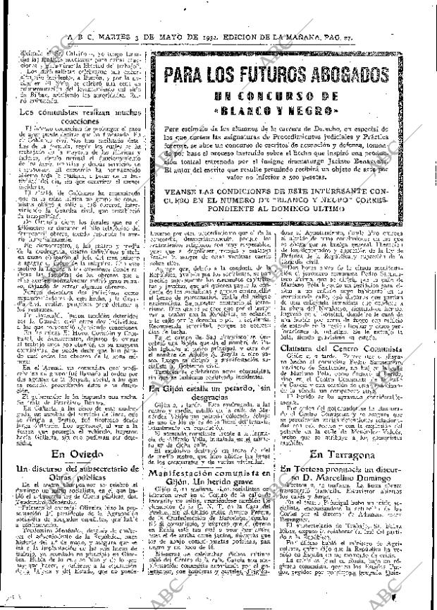 ABC MADRID 03-05-1932 página 27