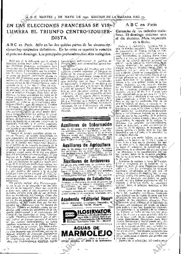 ABC MADRID 03-05-1932 página 33